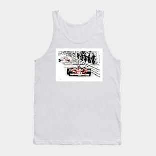 Niki Lauda. Ferrari 312T2. Monaco Tank Top